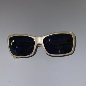 Pearl white Costa Del Mar sunglasses